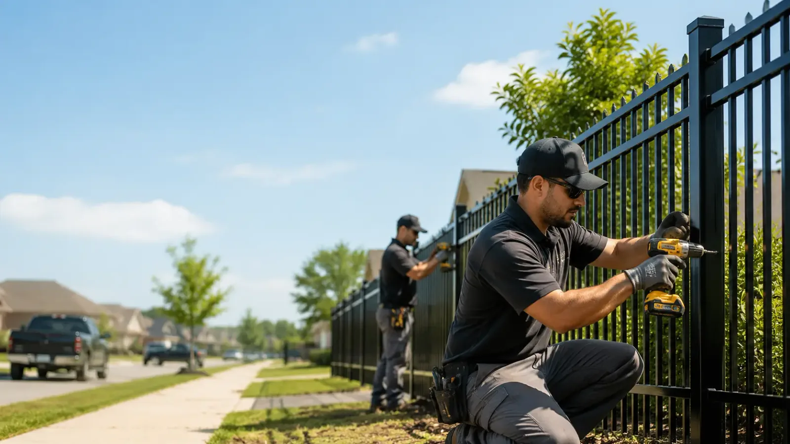 Metal Fence Installation in Josephine, PA
